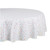 70" Pink and White Confetti Toss Printed Round Table Cloth - IMAGE 1