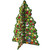 13.5" Korsch Advent 3-D Christmas Tree Wall Decoration - IMAGE 1