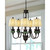 27" Vintage Empire 6-Light Chandelier - IMAGE 2