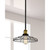 51" Black and Bronze Lewis Mini Pendant Ceiling Light Fixture - IMAGE 2