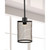 54.5" Ritchie Mesh Hand Crafted Glass Hanging Pendant Ceiling Light Fixture - IMAGE 2