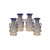 Set of 4 Malpie Glass Vases 7.25" - IMAGE 1