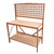 63.25" Brown Wooden Foldable Potting Bench - IMAGE 1