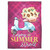 Enjoy a Summer Stroll Scooter Sublimated Print Outdoor House Flag - 44" x 30" - IMAGE 1