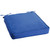22.50" Sapphire Blue Square Sunbrella Indoor and Outdoor Single Deep Seating Cushion - IMAGE 1