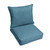 Set of 6 Denim Blue Sunbrella Indoor and Outdoor Deep Seating Sofa Cushion, 25" - IMAGE 1