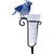 48" Blue and Clear Contemporary Jay Rain Gauge with Stake - IMAGE 1