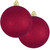 2ct Burgundy Red Shatterproof Christmas Ball Ornament  6" (150mm) - IMAGE 1