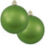 2ct Krypton Green Shatterproof Christmas Ball Ornament  6" (150mm) - IMAGE 1