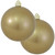 2ct Candy Gold Shatterproof Christmas Ball Ornament  6" (150mm) - IMAGE 1