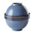 11-Inch Blue Marble Luna Nesting All-Purpose Dinnerware Set - IMAGE 1