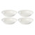 Set of 4 White All-Purpose Serving Pasta Bowl Set, 9" - IMAGE 1