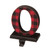 4-Piece Buffalo Plaid Noel Christmas Stocking Holder Set, 7" - IMAGE 5