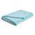 Turquoise Blue Baby Alpaca Solid Throw 51" x 71" - IMAGE 1