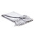 Ash White Baby Alpaca Solid Throw 51" x 71" - IMAGE 1
