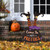 32" Black and Orange Halloween Witch Functional Yard Stake or Standing or Hanging Decor