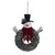 Snowman with Scarf Christmas Pinecone Wreath, 23.5-Inch, Unlit - IMAGE 1