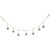 56" Silver Rustic Finish Bell Christmas Wall Banner - IMAGE 1