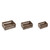 Set of 3 Brown Rustic Finish Christmas Nested Crates 18" - IMAGE 1