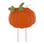 42" Orange and Green Pumpkin Outdoor Yard Stake Thanksgiving Decor - IMAGE 3