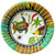 8" Vibrant Round Kinte Fish Design Bowl - IMAGE 2