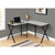 55.25" Gray and Black Contemporary Corner Computer Desk - IMAGE 4