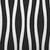 18" x 18" Black and White Curvy Stripe Throw Pillow - IMAGE 3