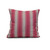 26" x 26" Pink and White Sea Lines Throw Pillow - IMAGE 1