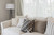 16" x 16" Black and White Arrow Square Throw Pillow - IMAGE 2