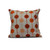 20" x 20" Red and Orange Brady Beads Outdoor Throw Pillow - IMAGE 1