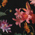 20" x 20" Black and Pink Color Me Floral Throw Pillow - IMAGE 3