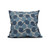 26" x 26" Blue and White Rip Curl Throw Pillow - IMAGE 1