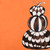 18" x 18" Orange and Black Pumpkin Stack Outdoor Throw Pillow - IMAGE 3