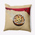 18" x 18" Yellow and White All Net Square Outdoor Throw Pillow - IMAGE 1