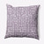 18" x 18" Purple and White Woven Tiki Square Outdoor Throw Pillow - IMAGE 1