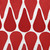16" x 16" Red and White Watermelon Seeds Outdoor Throw Pillow - IMAGE 3