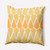 20" x 20" Yellow and White Watermelon Seeds Outdoor Throw Pillow - IMAGE 1