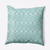 16" x 16" Green Greek New Key Outdoor Throw Pillow - IMAGE 1