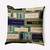 16” x 16" Blue and Green Cigar Box College Square Outdoor Throw Pillow - IMAGE 1