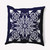 18" x 18" Blue and White Cuban Tile Square Outdoor Throw Pillow - IMAGE 1