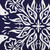 18" x 18" Blue and White Cuban Tile Square Outdoor Throw Pillow - IMAGE 3
