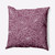 16" x 16" Purple and White Olena Outdoor Throw Pillow - IMAGE 1