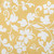 18" x 18" Yellow and White Evelyn Flower Outdoor Throw Pillow - IMAGE 3