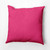 18" x 18" Pink Solid Square Outdoor Throw Pillow - IMAGE 1