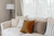 Square Throw Pillow - 18" - Taupe Brown - IMAGE 2