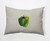 14" x 20" Green Pepper Rectangular Outdoor Throw Pillow - IMAGE 1