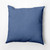 20" x 20" Blue Cadet Decorative Square Throw Pillow - IMAGE 1