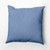 20" x 20" Blue Cornflower Decorative Square Throw Pillow - IMAGE 1