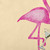 Flamingo Outdoor Throw Pillow - 16" - Yellow and Pink - IMAGE 3