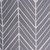 12" Gray Round Polyester Storage Bin with Herringbone Design - IMAGE 2